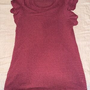 Gilli Textured Mauve Women's Blouse